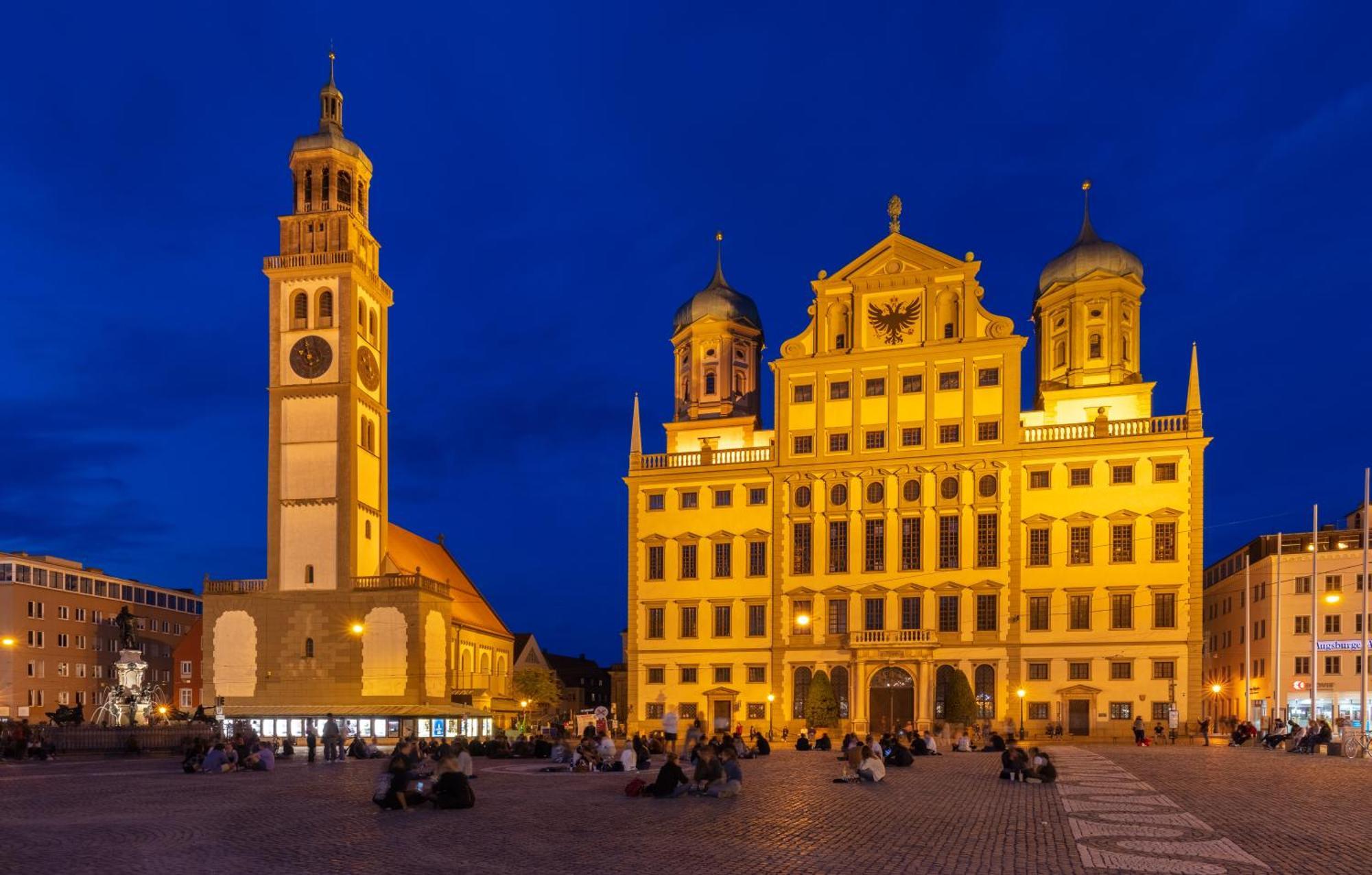 Gemuetliche Oase In Der Innenstadt, Zwei Minuten Zum Rathaus Augsburg Kültér fotó